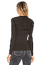 view 4 of 5 Selma Shrug Set in Charcoal