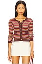 view 1 of 5 Cait Cardi in Merlot
