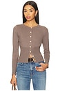 view 1 of 4 Seurat Cardi in Taupe