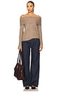 view 4 of 4 Kendra Sweater in Taupe