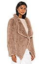 view 3 of 5 Ensley Faux Fur Coat in Fawn