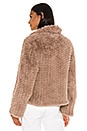 view 4 of 5 Ensley Faux Fur Coat in Fawn