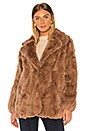 view 2 of 5 Luna Fur Coat in Toffee