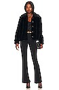 view 5 of 5 Ren Faux Fur Jacket in Black