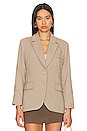 view 2 of 5 Nixie Blazer in Taupe