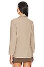 view 4 of 5 Nixie Blazer in Taupe