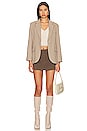 view 5 of 5 Nixie Blazer in Taupe