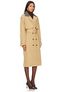 view 2 of 3 Daneela Trench Coat in Chino