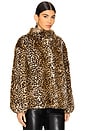 view 3 of 5 Shireen Coat in Leopard