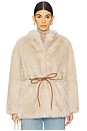 view 1 of 5 Evaline Coat in Ecru