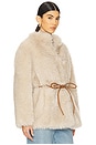view 3 of 5 Evaline Coat in Ecru