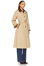 view 3 of 4 Beatriz Trench Coat in Khaki