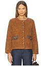 view 1 of 4 Nia Jacket in Saddle