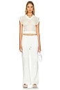 view 5 of 6 Valentina Pant in Ivory
