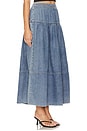 view 2 of 4 Winnie Skirt in Chambray