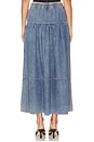 view 3 of 4 Winnie Skirt in Chambray