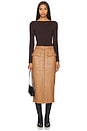 view 5 of 6 Marissa Skirt in Caramel