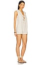 view 2 of 3 Zoey Romper in Ecru