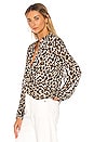 view 2 of 4 BLUSA CAMILLE in Leopard