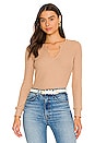 view 1 of 4 Kylie Top in Sand