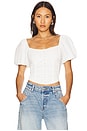 view 1 of 4 Arisa Top in Eggshell
