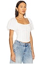view 2 of 4 Arisa Top in Eggshell