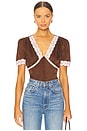 view 1 of 4 Dahlia Top in Coco