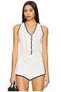 view 1 of 5 Bethany Vest in Eggshell