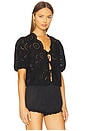 view 2 of 5 Roxana Top in Black