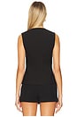 view 3 of 4 Roxanna Vest in Black
