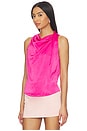 view 3 of 5 Remonia Top in Fuchsia