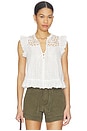 view 1 of 4 Rayna Top in Eggshell