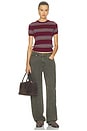 view 5 of 4 Brenna Top in Merlot