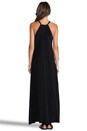 view 3 of 4 Triangle Cut Out Maxi Dress in Black