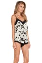 view 2 of 5 Romper in Black & Cream