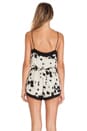 view 3 of 5 Romper in Black & Cream