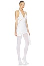 view 2 of 6 ROBE TWIST DRAPE TANK DRESS in White