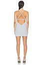 view 3 of 6 Gradient Studded Dress in Fog Grey