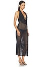 view 2 of 5 VESTIDO DOUBLE TWO-TONED in Black