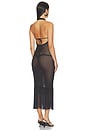 view 3 of 5 VESTIDO DOUBLE TWO-TONED in Black