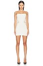 view 2 of 4 VESTIDO DOUBLE FRINGE DRESS in White