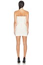 view 3 of 4 VESTIDO DOUBLE FRINGE DRESS in White