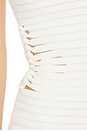 view 4 of 4 VESTIDO DOUBLE FRINGE DRESS in White