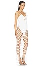view 2 of 5 VESTIDO WING NET MAXIDRESS in White