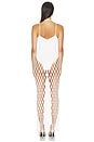view 3 of 5 VESTIDO WING NET MAXIDRESS in White