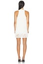 view 3 of 5 VESTIDO DRAPED LOOP MINI DRESS in Ivory