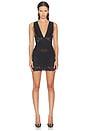 view 1 of 6 Shadow Mini Dress in Black