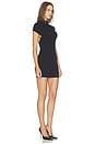 view 4 of 3 Back Mini Dress in Black