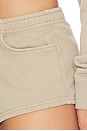 view 6 of 8 Micro Sweat Short in Taupe