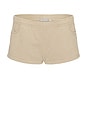 view 7 of 8 Micro Sweat Short in Taupe